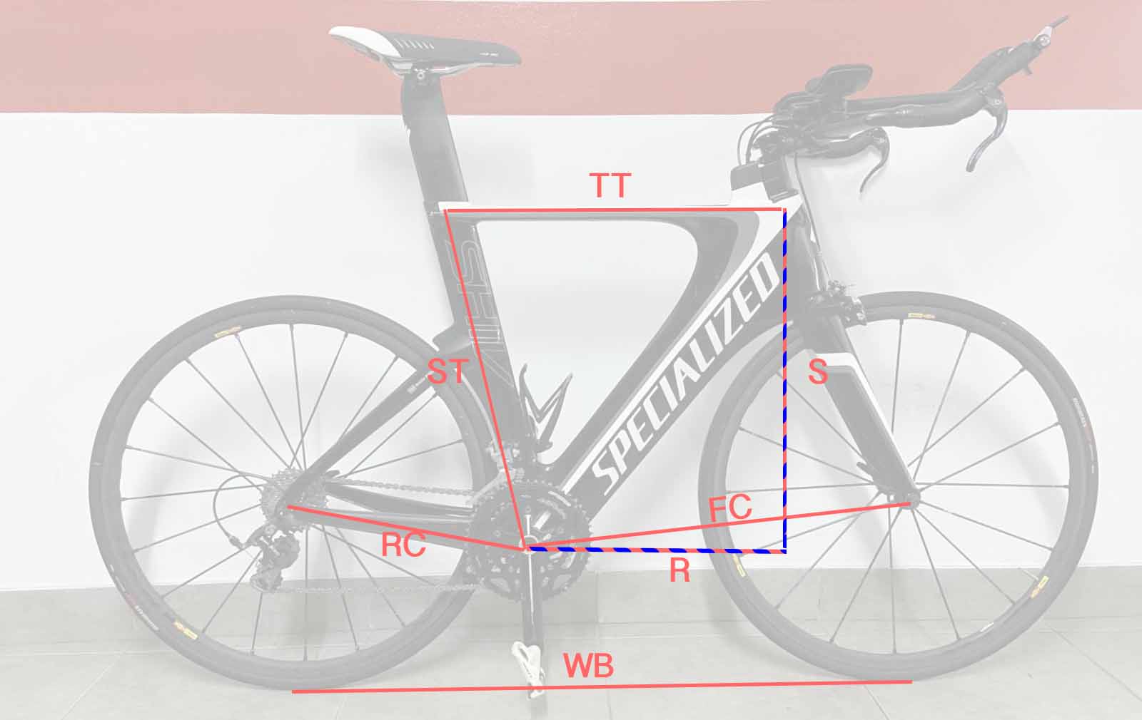 apprendre à mesurer le acdre de velo trithlon